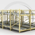 Full Roller Pallet Flow Rack | Mallard Manufacturing
