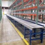 Carton Flow Rack with Gravity Conveyor - Mallard Manufacturing