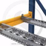 Pallet Flow Rack Illustrations - Mallard Manufacturing