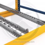 Pallet Flow Rack Illustrations - Mallard Manufacturing