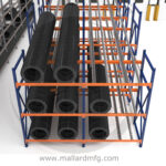 Tire Flow Rack - Mallard Manufacturing