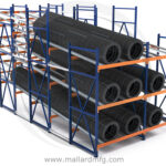 Tire Flow Rack - Mallard Manufacturing