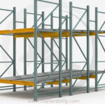 Full Roller Pallet Flow Rack - Mallard Manufacturing