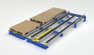 Flex Separator for Pallet Flow Rack - Mallard Manufacturing