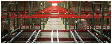 Steel Skate Wheel Pallet Flow - Mallard Manufacturing