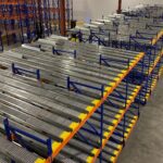 Split Roller Pallet Flow Rack