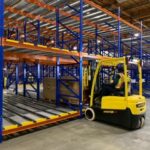 Split Roller Pallet Flow Rack