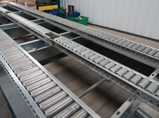 Pallet Flow Rack Split Roller- Mallard Manufacturing
