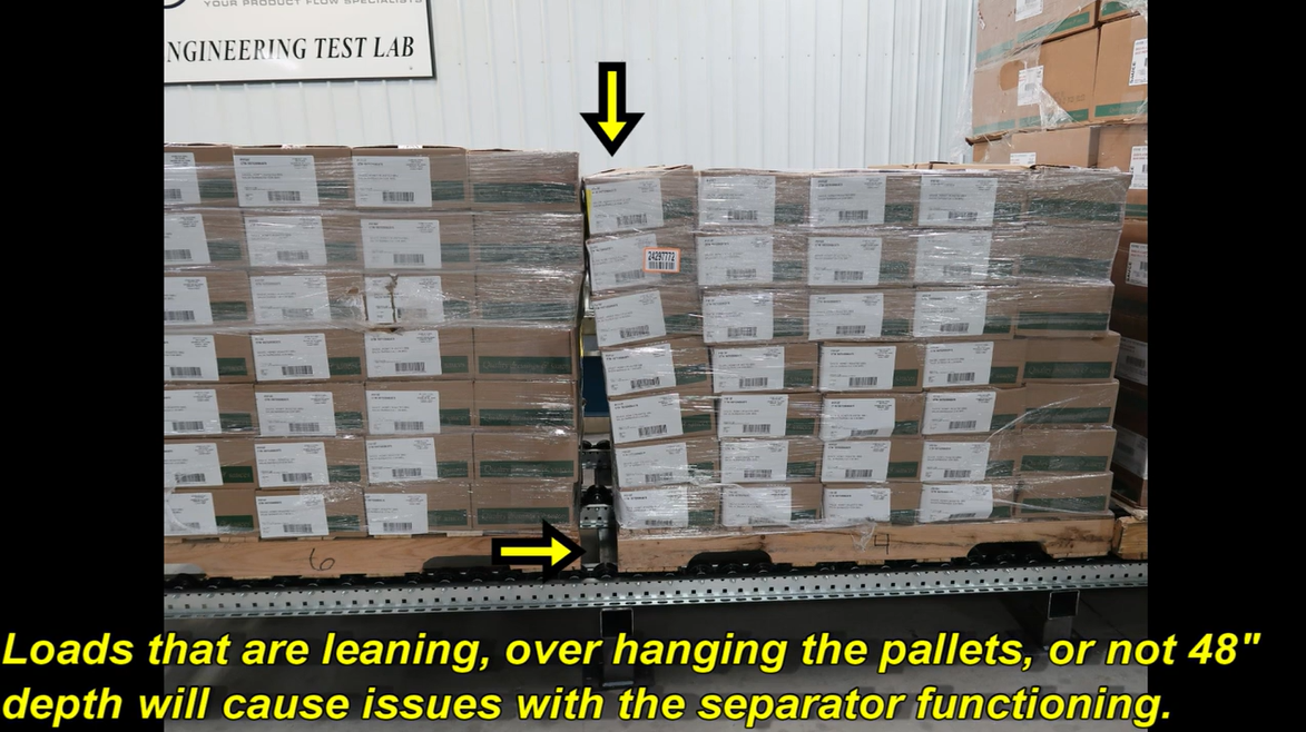 Pallet Load shifting - Mallard Manufacturing
