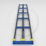 Floor-Mounted Pallet Flow Supports - Mallard Manufacturing