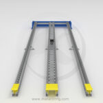 2-Deep Skate Wheel Pallet Flow - Mallard Manufacturing