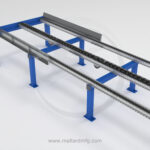 6-Deep Floor Mounted Pallet Flow - Mallard Manufacturing