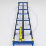 6-Deep Floor Mounted Pallet Flow - Mallard Manufacturing