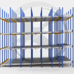 Pallet Flow Guide Illustration - Mallard Mfg