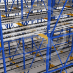 Pallet Flow Guide Illustration - Mallard Mfg