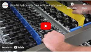 Slim-Fit Carton Flow Dividers - Mallard Manufacturing