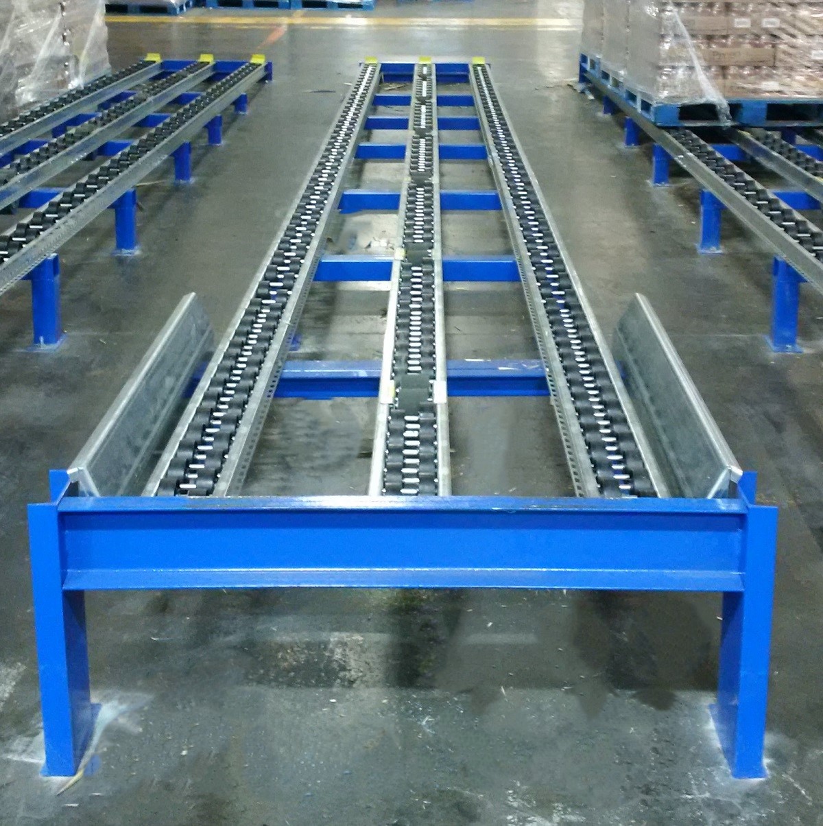 Floor-Mounted Flow Lanes | Mallard Manufacturing