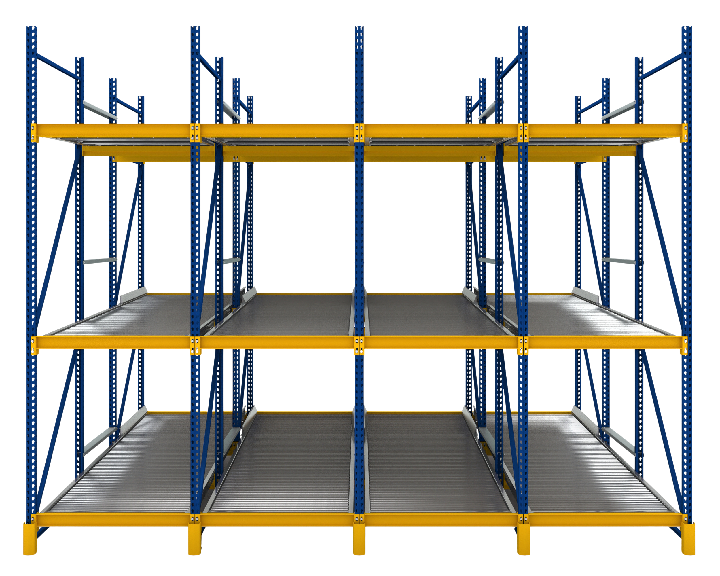 Full Roller Pallet Flow | Mallard Manufacturing