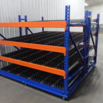 Mobile Carton Flow Rack - Mallard Manufacturing