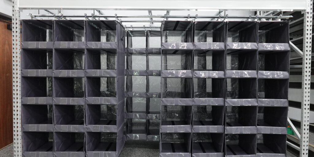 Dyna-Pick Small Bin Shelving System | Mallard Manufacturing