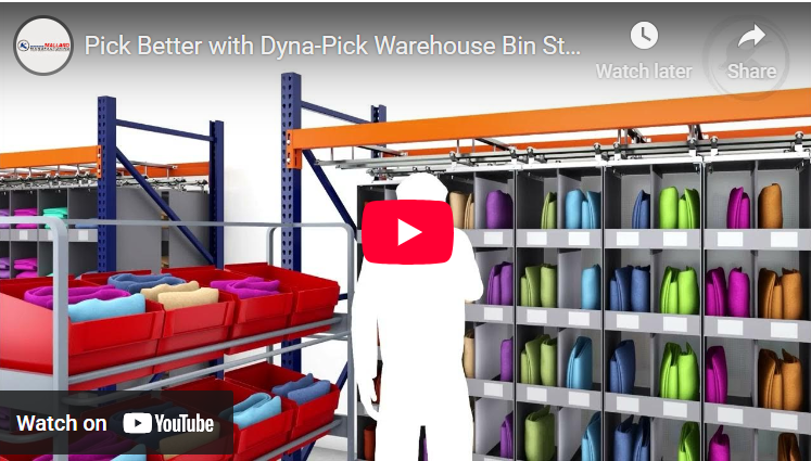 Dyna-Pick: High-Density Bin Storage | Mallard Manufacturing