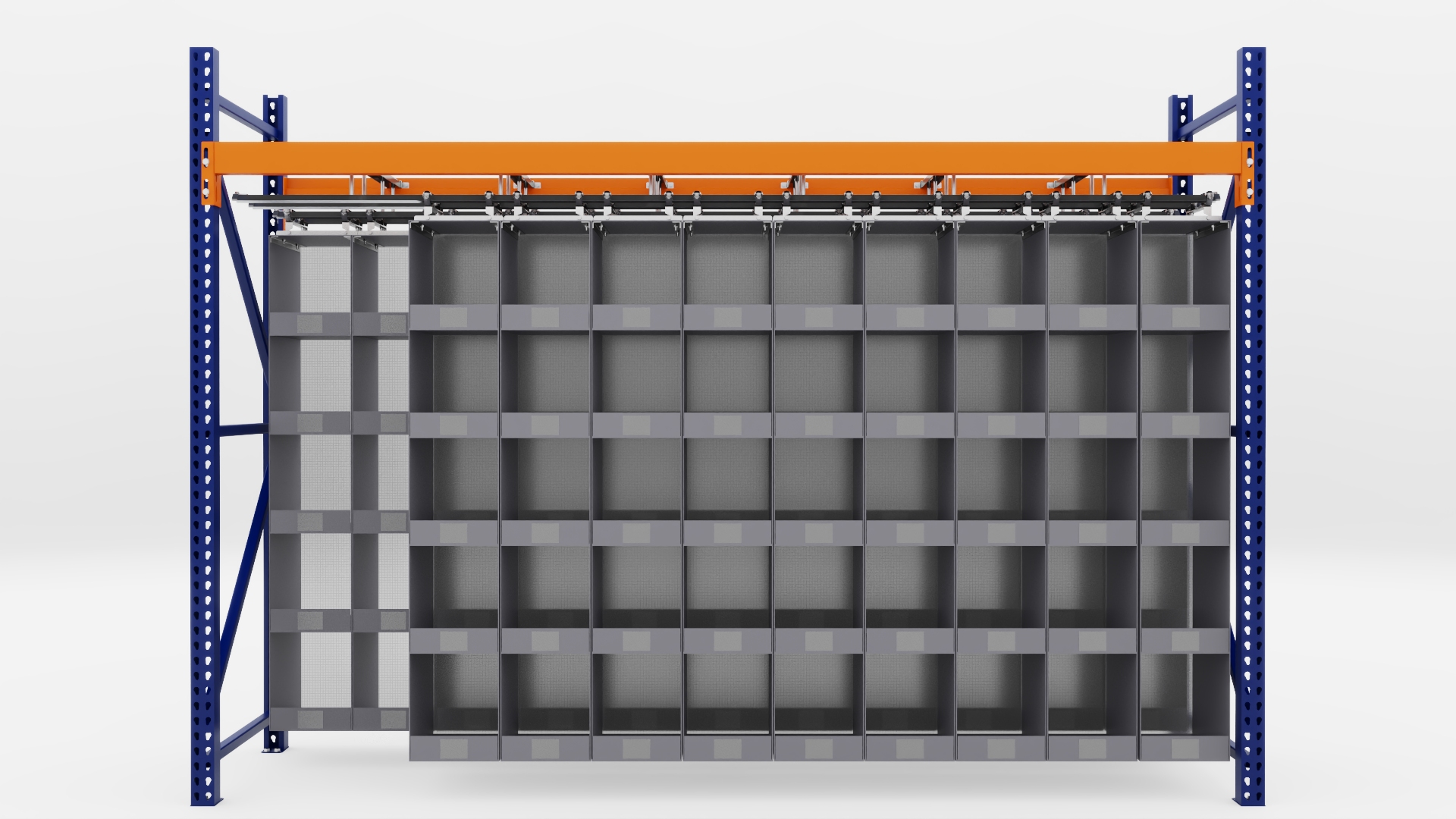 Dyna-Pick: High-Density Bin Storage | Mallard Manufacturing