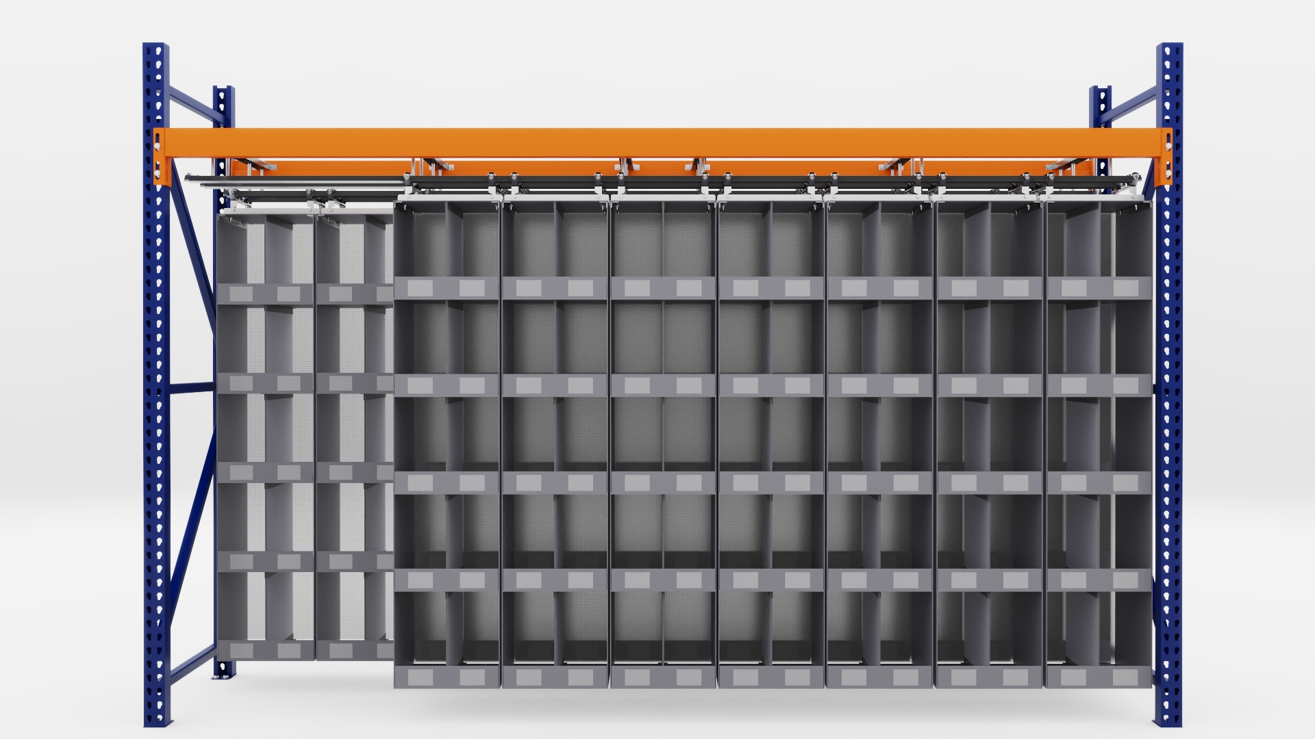 Dyna-Pick: High-Density Bin Storage | Mallard Manufacturing