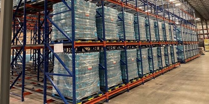 Pallet Flow Rack | Mallard Manufacturing