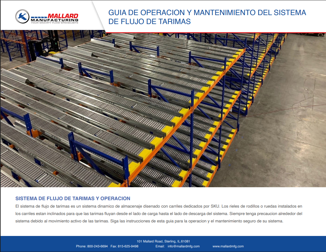 Pallet Flow Maintenance | Mallard Manufacturing