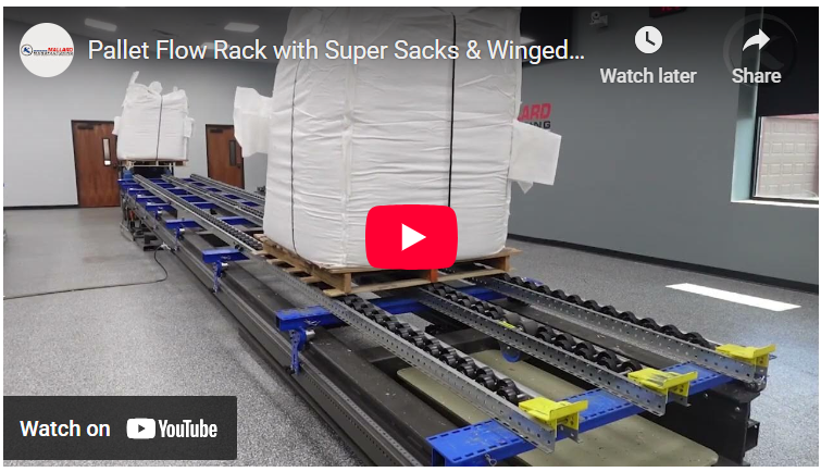 Pallet Flow Rack | Mallard Manufacturing