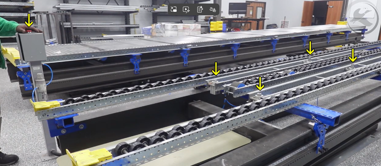 Case Flow Rack | Mallard Manufacturing